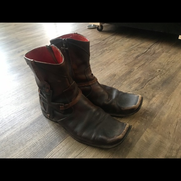 Mark Nason Men’s Ankle Boots - Picture 3 of 8